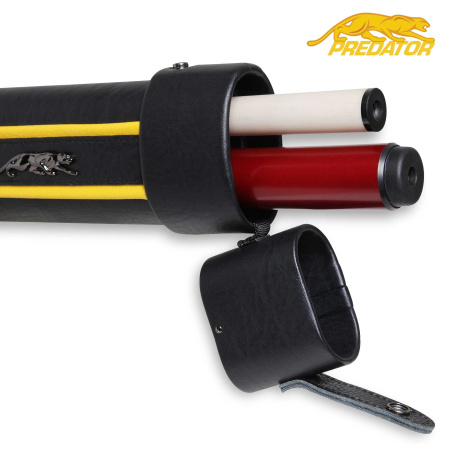 Тубус Predator Sport NPS 1x1 чёрный/жёлтый