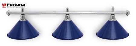 Светильник Fortuna Prestige Silver Blue 3 плафона
