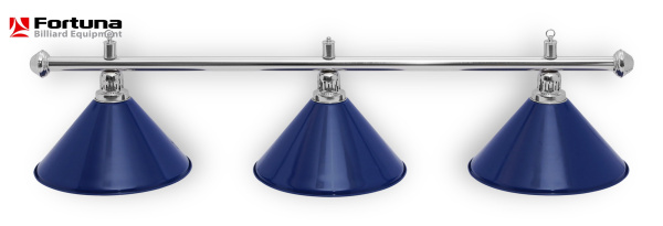 Светильник Fortuna Prestige Silver Blue 3 плафона