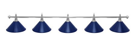 Светильник Fortuna Prestige Silver Blue 5 плафонов