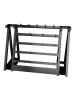 Стойка для хранения штанг для аэробики (бодипампов) BRONZE GYM 190х55х128,на 20 шт.