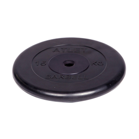 Диски обрезиненные Barbell Atlet