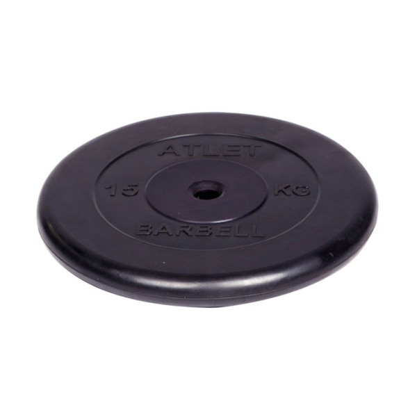 Диски обрезиненные Barbell Atlet