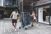 Теннисный стол CORNILLEAU 300X Sport Outdoor (синий)