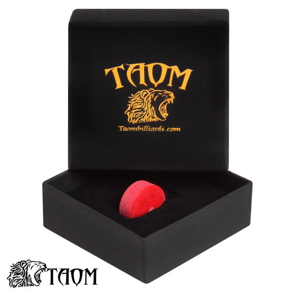 Наклейка для кия Taom 2.0 Break&Jump Red ø14мм в индивидуальной упаковке 1шт.