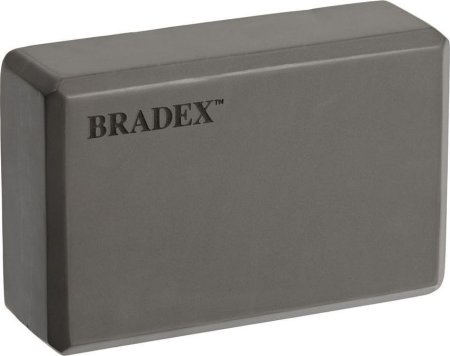 Блоки для йоги, Bradex SF 0612, серый, 2 шт