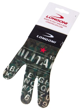 Перчатка бильярдная «Longoni Fancy Military 2»
