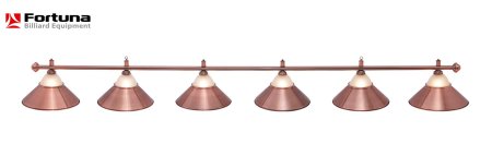 Светильник Fortuna Alison Red Bronze 6 плафонов
