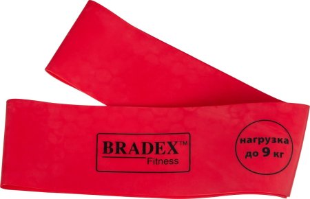 Набор из 5-ти резинок для фитнеса Bradex SF 0673, нагрузка до 4, 5,5, 7, 9, 11 кг