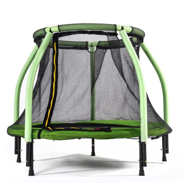 Батут DFC JUMP KIDS 48" cв.зелен, сетка (120cм)