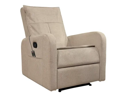 Кресло-реклайнер механический с массажем FUJIMO COMFORT CHAIR F3005 FMF Ваниль (Sakura 4)