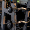 Набор изогнутых обрезиненных штанг (шаг 5 кг, 5 шт) PROFI-FIT 10-30 кг