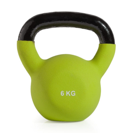 Гиря чугунная неопрен 6 кг (модель: К-5) VictoryFit VF-KN060