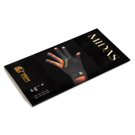 Перчатка Taom Midas Billiard Glove черная левая M