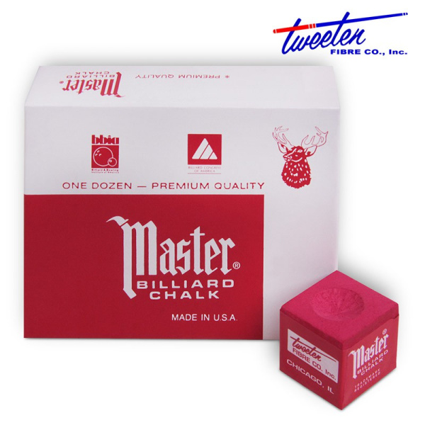 Мел Master Red 12шт.