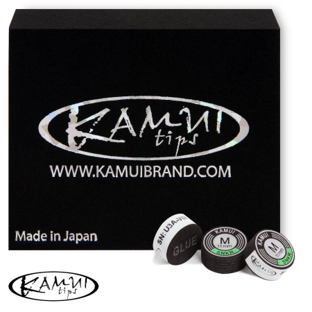 Наклейка для кия Kamui Snooker Black ø11мм Medium 1шт.