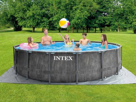 Каркасный бассейн Intex Greywood Prism Frame Premuim / 26742NP (457х122см)