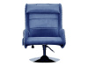 Дизайнерское массажное кресло EGO Max Comfort EG3003 Синий (Микрошенилл)