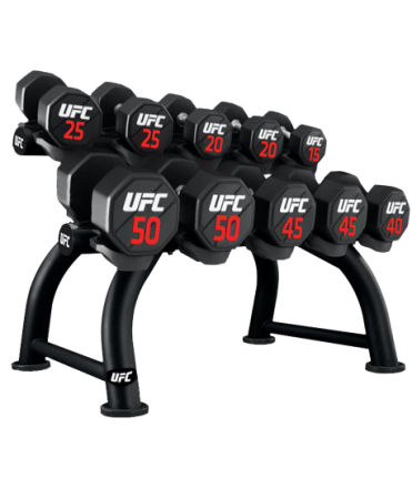 Гантельный ряд UFC 32-40 кг (5 пар), 360 кг