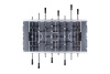 Игровой стол - футбол "NineStar Iron Pro ITSF Grey" (144х75,5х90)