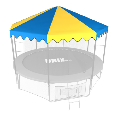 Крыша для батута UNIX Line 10 ft Green/Yellow