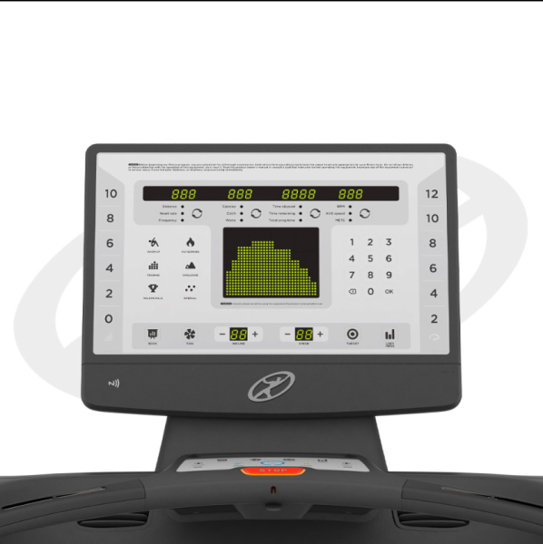 Коммерческая беговая дорожка Oxide Fitness T3