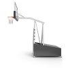 Баскетбольная стойка UNIX Line B-Stand-TG PRO 72"x42" R45 H120-305 см