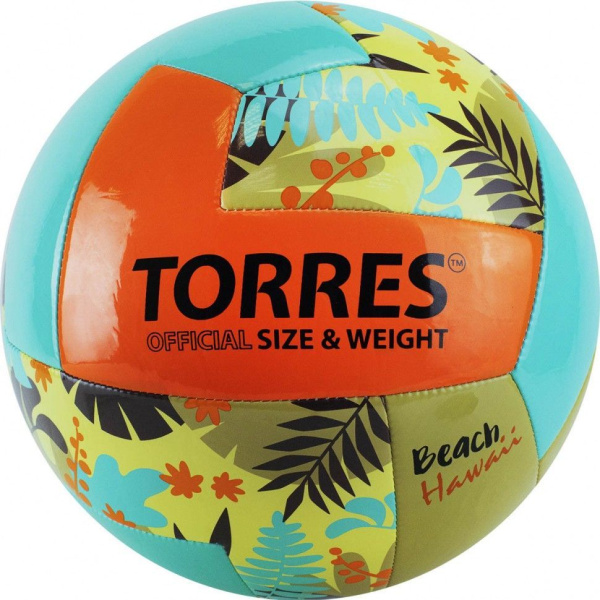 Мяч волейбольный TORRES HAWAII, р.5 V32075B