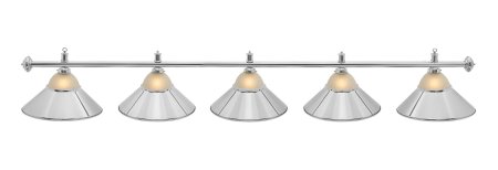 Светильник Alison Silver 5 плафонов