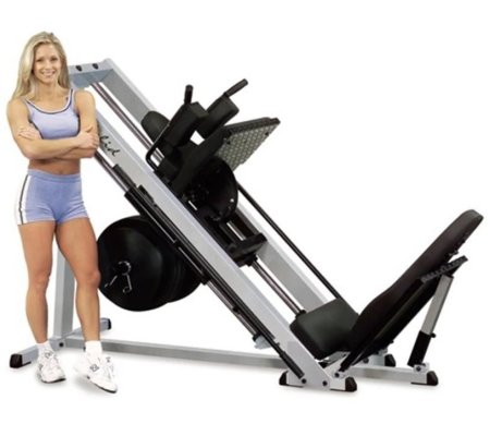 ГАКК-машина - жим ногами под углом 45 Body-Solid GLPH2100