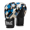 Перчатки тренировочные Everlast Spark Синяя клетка 16 Oz