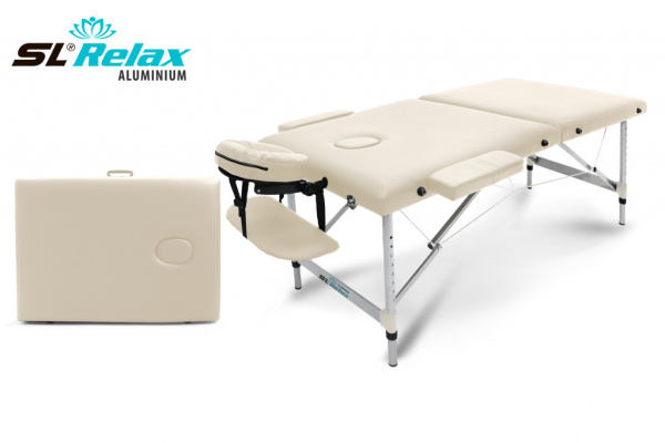 Массажный стол Aluminium (beige) 