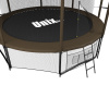 Батут UNIX Line Black&Brown 12 ft (inside)