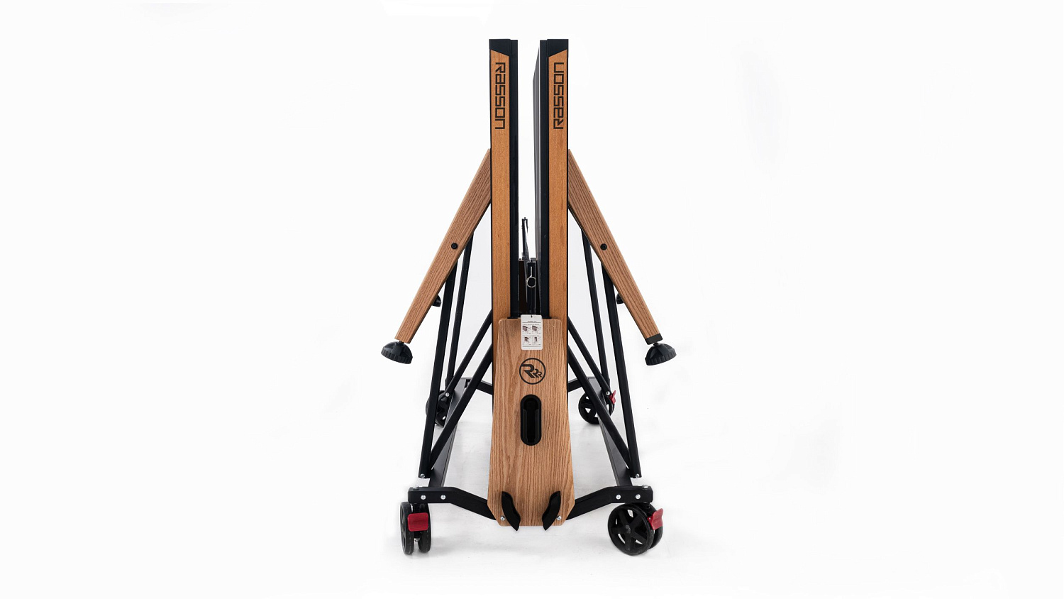 Теннисный стол складной для помещений "RASSON PREMIUM T01 Indoor" (натуральный дуб) с сеткой