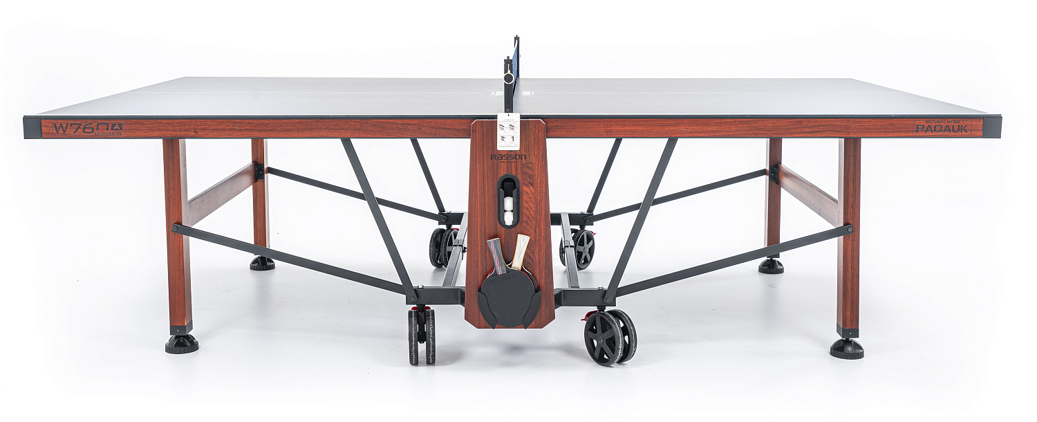 Теннисный стол всепогодный Rasson Premium W-760 Padouk Outdoor с сеткой
