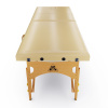 Массажный стол DFC NIRVANA, Relax Pro , дерев. ножки, цвет бежевый (Beige)