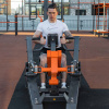 P-1809 Уличный тренажер Наклонная тяга с переменной нагрузкой ZAVODSPORTA