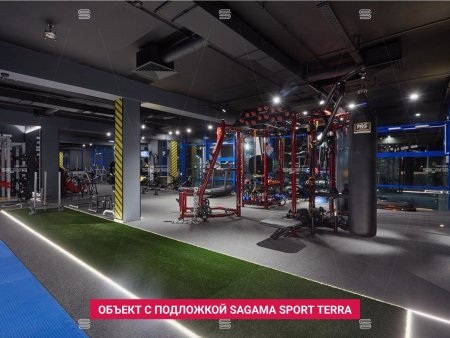 Рулонное покрытие Sport Terra 800 (подложка), 12мм.