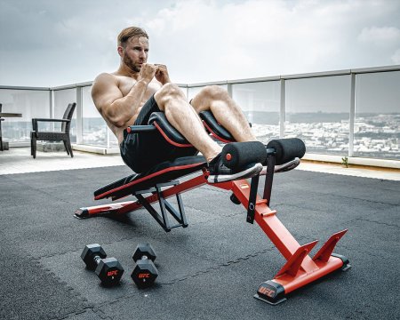 UFC Скамья для пресса и разгибания спины
