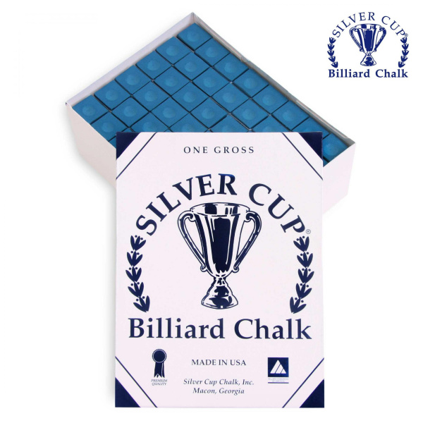 Мел Silver Cup Blue 144шт.