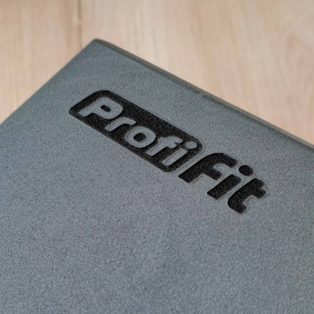 Блок для йоги (серый) PROFI-FIT
