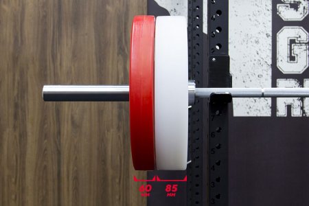 Технический диск для штанги 2,5 кг STECTER (D=450 мм, пластик)