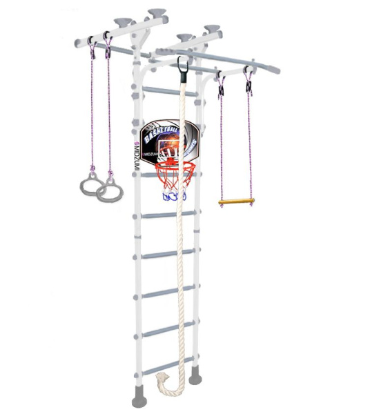 Шведская стенка Midzumi Hoshi Ton Basketball Shield (снежный барс)