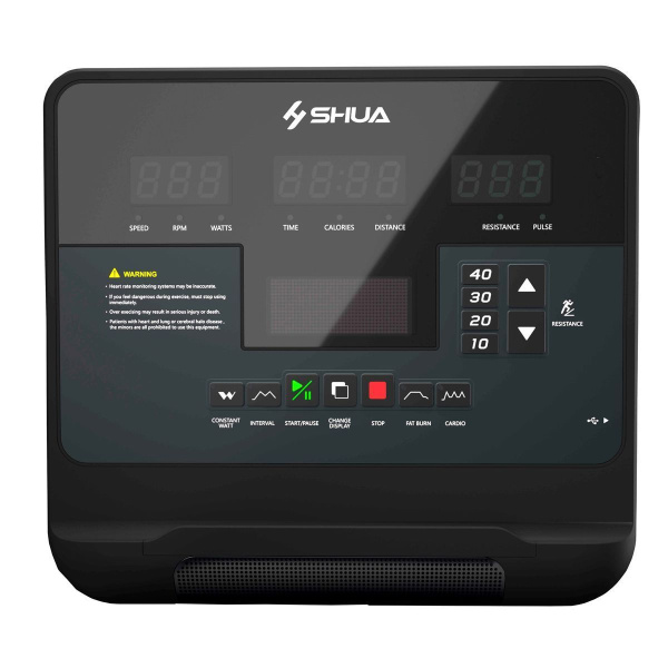 SH-B9100U Велотренажер вертикальный (LED-дисплей) SHUA