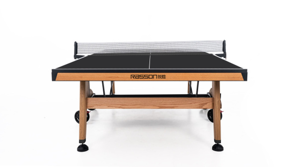 Теннисный стол складной для помещений "RASSON PREMIUM T03 Indoor" (натуральный дуб) с сеткой
