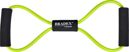 Эспандер «ВОСЬМЕРКА» Bradex SF 0237, 6*9*1000 мм, салатовый