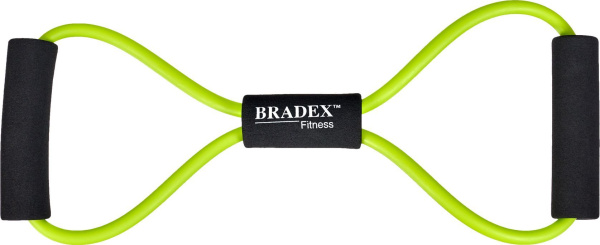 Эспандер «ВОСЬМЕРКА» Bradex SF 0237, 6*9*1000 мм, салатовый