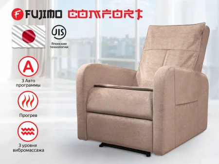 Кресло-реклайнер механический с массажем FUJIMO COMFORT CHAIR F3005 FMF Терра (Sakura 20)