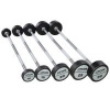 Набор прямых полиуретановых штанг (шаг 5 кг, 5 шт) PROFI-FIT 10-30 кг