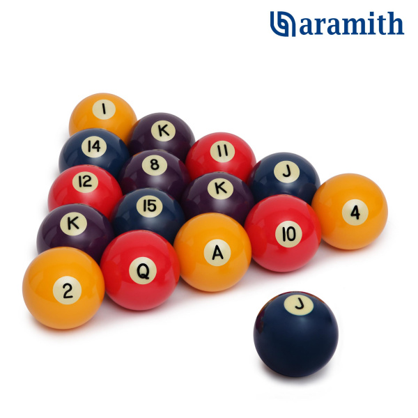 Шары Aramith Poker Pool ø57,2мм